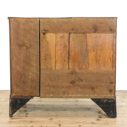 fig 1. Antique 18th Century Oak Chest Of Drawers