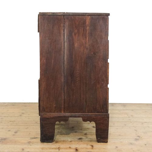 fig 2. Antique 18th Century Oak Chest Of Drawers