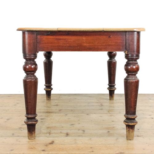 fig 2. Antique Victorian Pine Farmhouse Kitchen Table
