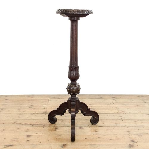 fig 2. Early 20th Century Oak Jardinere Plant Stand
