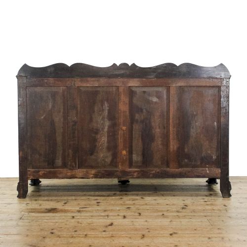 fig 1. Antique George III Lancashire Mahogany Mule Chest
