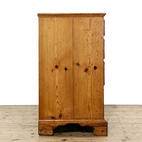 fig 1. Antique 19th Century Pine Chest of Drawers

