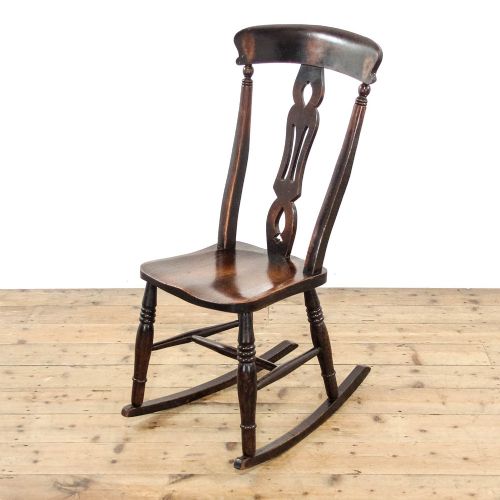 Antique Victorian Windsor Rocking Chair
