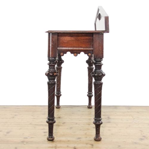 fig 2. Antique Oak Gothic Style Hall Table
