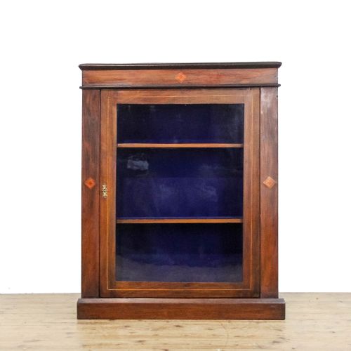 Antique Victorian Walnut Side Cabinet
