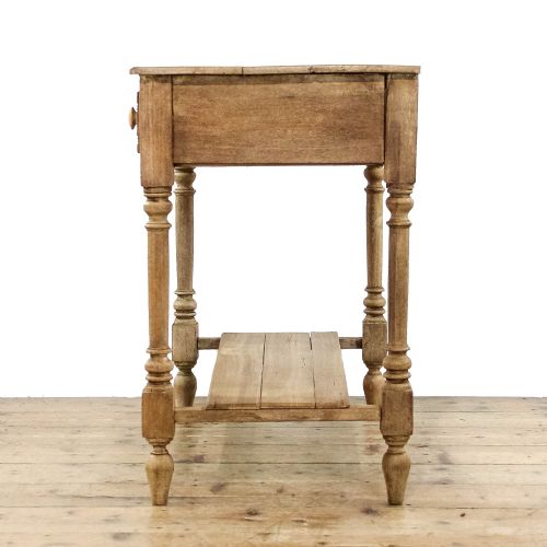 ANTIQUE ASH SIDE TABLE - ADDITIONAL PHOTO 3