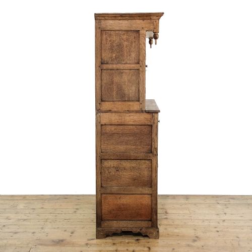 fig 1. Antique 18th Century Welsh Oak Cupboard