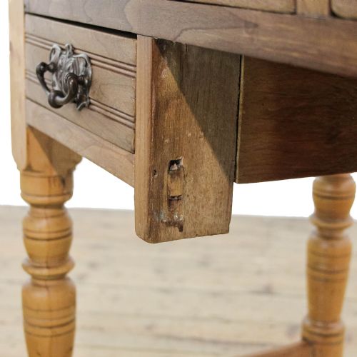 ANTIQUE EDWARDIAN PINE WASHSTAND - ADDITIONAL PHOTO 8