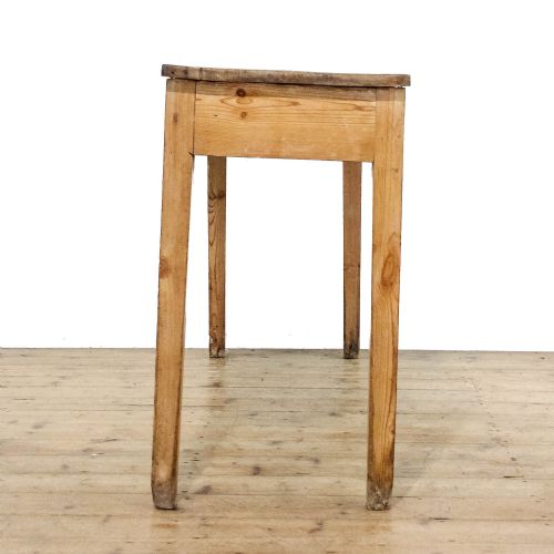 fig 2. Large Antique Pine Hall Console Table
