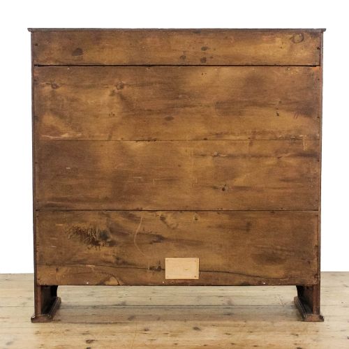 ANTIQUE EDWARDIAN MAHOGANY FREESTANDING BOOKCASE - ADDITIONAL PHOTO 2