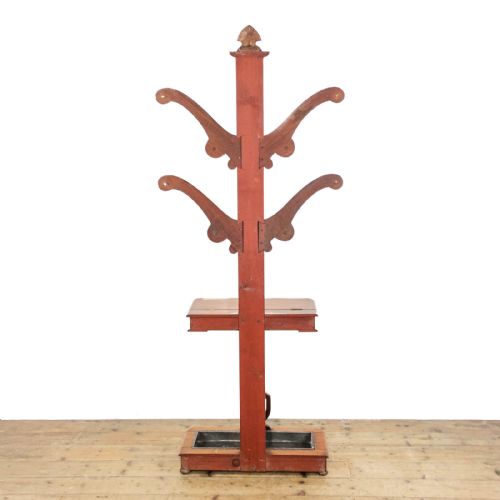 fig 2. Antique Victorian Walnut Hallstand