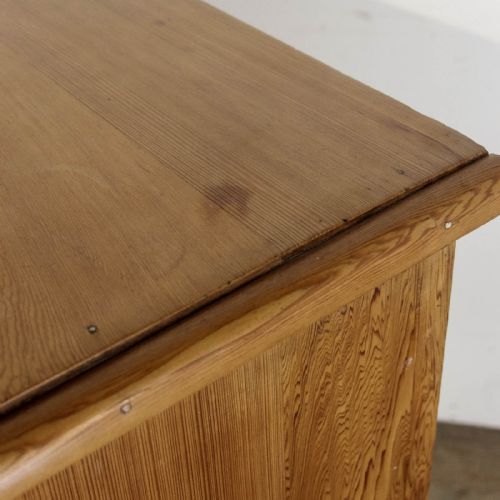 ANTIQUE PINE CHEST OF DRAWERS - ADDITIONAL PHOTO 9