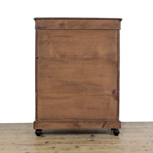 ANTIQUE WALNUT INLAID PIER CABINET - ADDITIONAL PHOTO 5