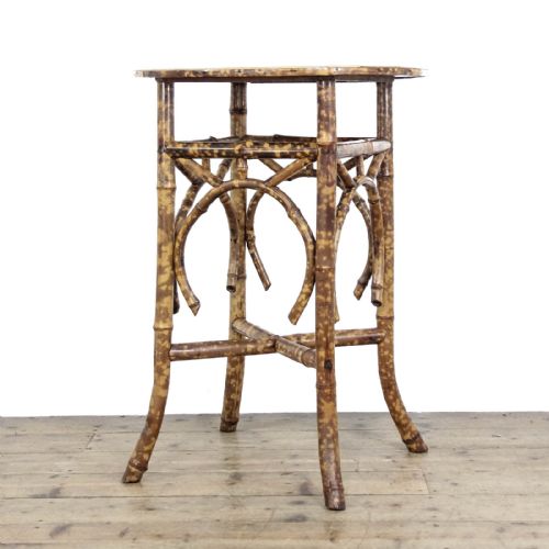 fig 1. Early 20th Century Aesthetic Bamboo Side Table