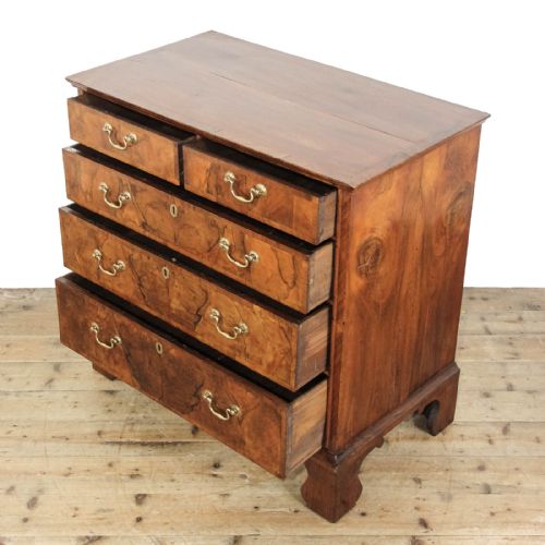 fig 2. Antique Georgian Walnut Chest of Drawers