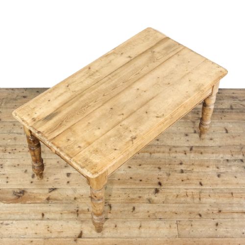 fig 1. Antique Victorian Pine Kitchen Table