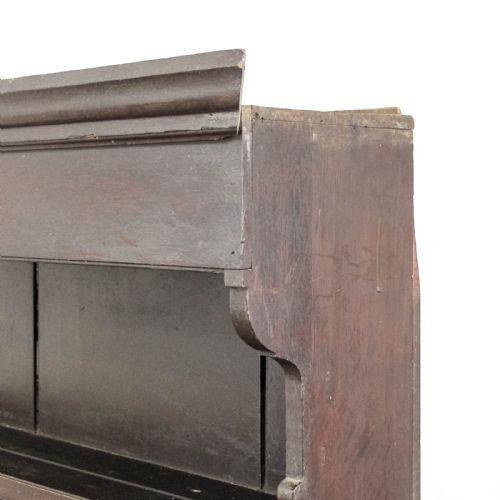 ANTIQUE 18TH CENTURY OAK DRESSER RACK - ADDITIONAL PHOTO 2