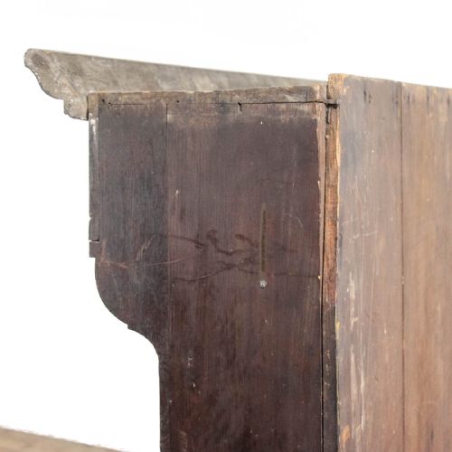 ANTIQUE 18TH CENTURY OAK DRESSER RACK - ADDITIONAL PHOTO 6