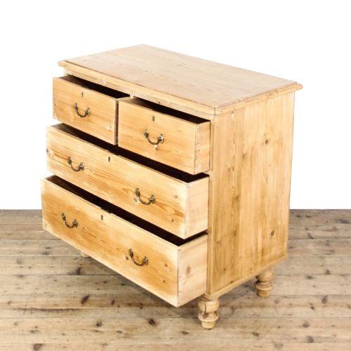 fig 2. Antique Small Pine Chest of Drawers