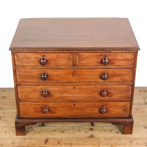 fig 1. Antique 19th Century Mahogany Chest of Drawers