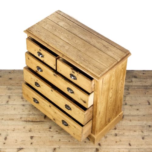 fig 2. Antique Pine Chest of Drawers