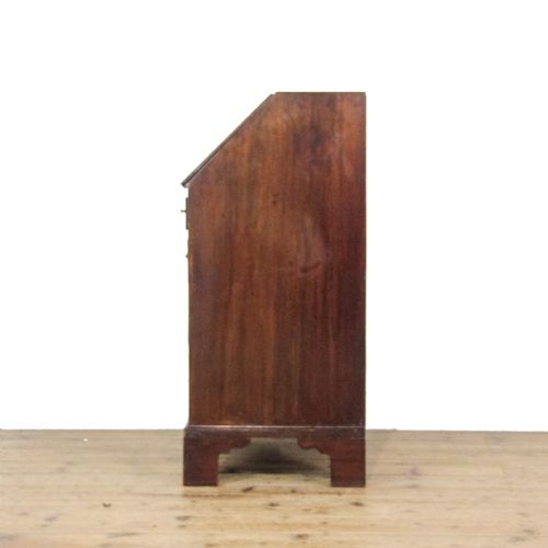 fig 1. Antique Small 19th Century Mahogany Bureau