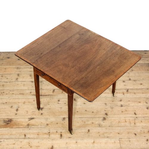 ANTIQUE MAHOGANY GEORGE III PEMBROKE DINING TABLE - ADDITIONAL PHOTO 1