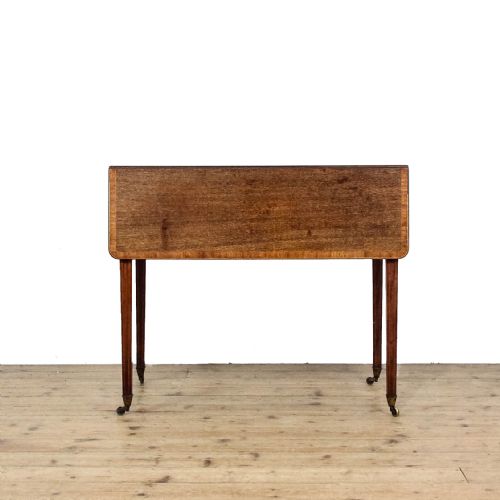 ANTIQUE MAHOGANY GEORGE III PEMBROKE DINING TABLE - ADDITIONAL PHOTO 5