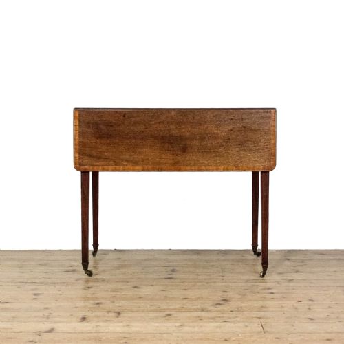 ANTIQUE MAHOGANY GEORGE III PEMBROKE DINING TABLE - ADDITIONAL PHOTO 7