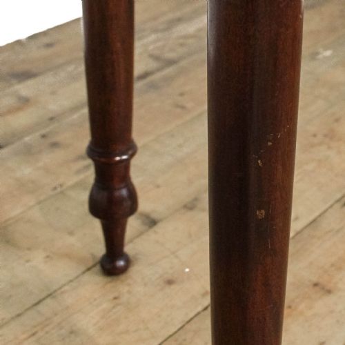fig 1. Antique Victorian Mahogany Side Table