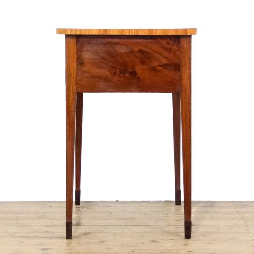ANTIQUE LATE GEORGIAN MAHOGANY SIDE TABLE - ADDITIONAL PHOTO 2