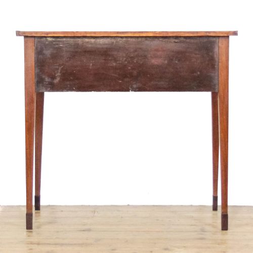 ANTIQUE LATE GEORGIAN MAHOGANY SIDE TABLE - ADDITIONAL PHOTO 3