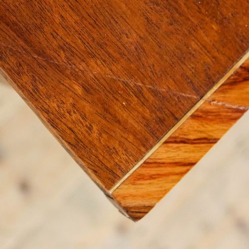 ANTIQUE LATE GEORGIAN MAHOGANY SIDE TABLE - ADDITIONAL PHOTO 5