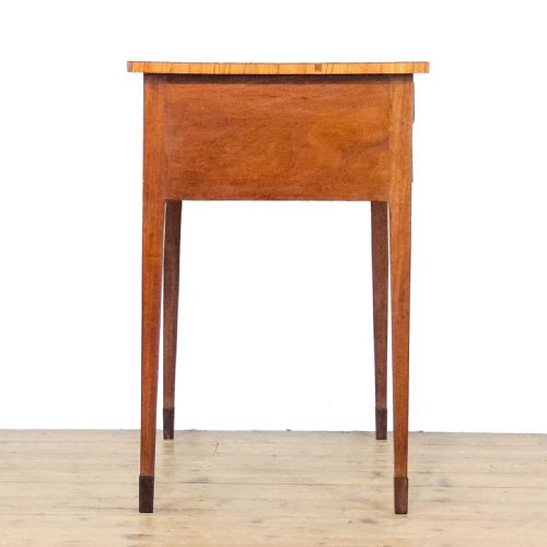 ANTIQUE LATE GEORGIAN MAHOGANY SIDE TABLE - ADDITIONAL PHOTO 6