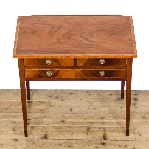 ANTIQUE LATE GEORGIAN MAHOGANY SIDE TABLE - ADDITIONAL PHOTO 8