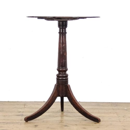fig 1. Antique Georgian Oak Wine Table