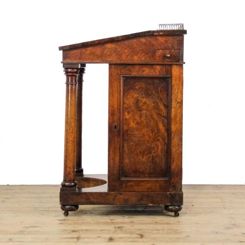 EARLY 19TH CENTURY MAHOGANY DAVENPORT - ADDITIONAL PHOTO 2