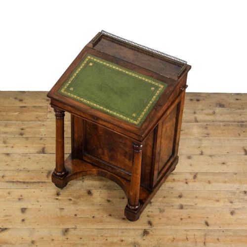 EARLY 19TH CENTURY MAHOGANY DAVENPORT - ADDITIONAL PHOTO 6