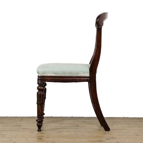 SET OF SIX VICTORIAN MAHOGANY DINING CHAIRS - ADDITIONAL PHOTO 5