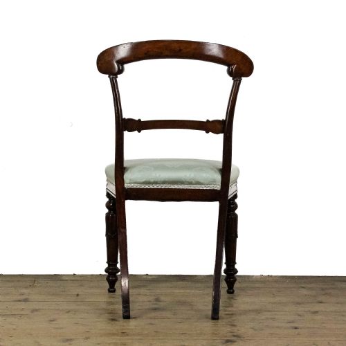 SET OF SIX VICTORIAN MAHOGANY DINING CHAIRS - ADDITIONAL PHOTO 6