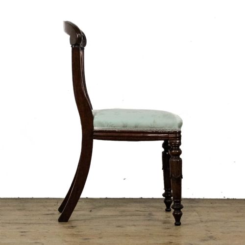 SET OF SIX VICTORIAN MAHOGANY DINING CHAIRS - ADDITIONAL PHOTO 7