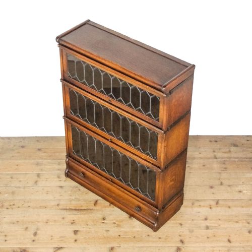 fig 1. Antique Globe Wernicke Sectional Bookcase