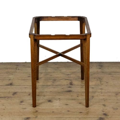 ANTIQUE MARQUETRY TRAY ON STAND SIDE TABLE - ADDITIONAL PHOTO 10