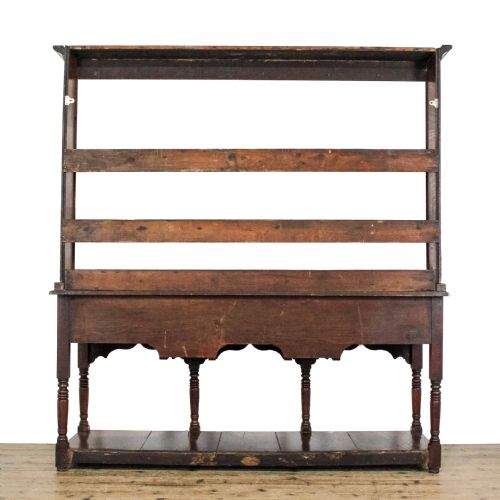 ANTIQUE 18TH CENTURY WELSH OAK DRESSER - ADDITIONAL PHOTO 2