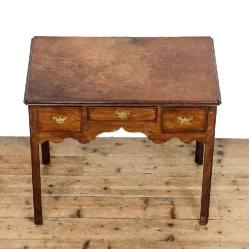 ANTIQUE 19TH CENTURY MAHOGANY LOWBOY SIDE TABLE - ADDITIONAL PHOTO 1