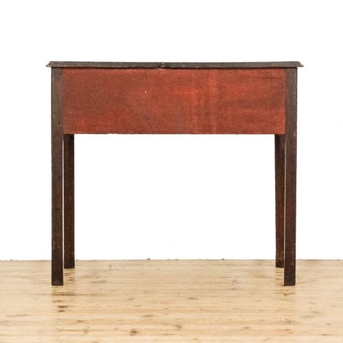ANTIQUE 19TH CENTURY MAHOGANY LOWBOY SIDE TABLE - ADDITIONAL PHOTO 4