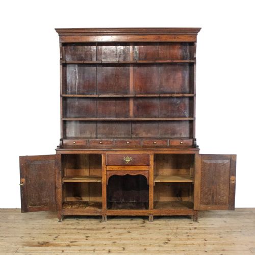 fig 1. Antique 19th Century Oak Pembrokeshire Welsh Dresser