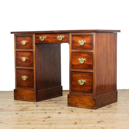 fig 1. Antique Victorian Mahogany Desk