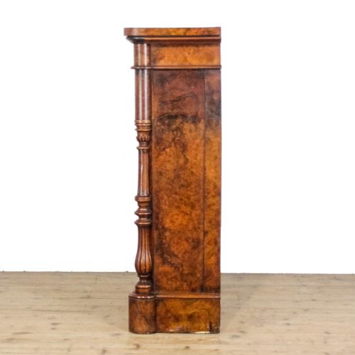 fig 2. Antique Victorian Walnut Open Bookcase