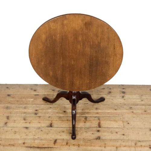 fig 1. Antique Oak Tilt Top Table
